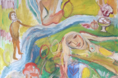 1030-Marriage-by-Jelila---woman-expressionist-colourist-artist-Bali-Asia-UK-LONDON-v2